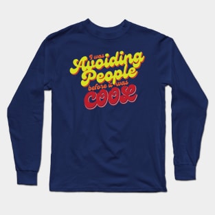 Avoiding People v2 Long Sleeve T-Shirt